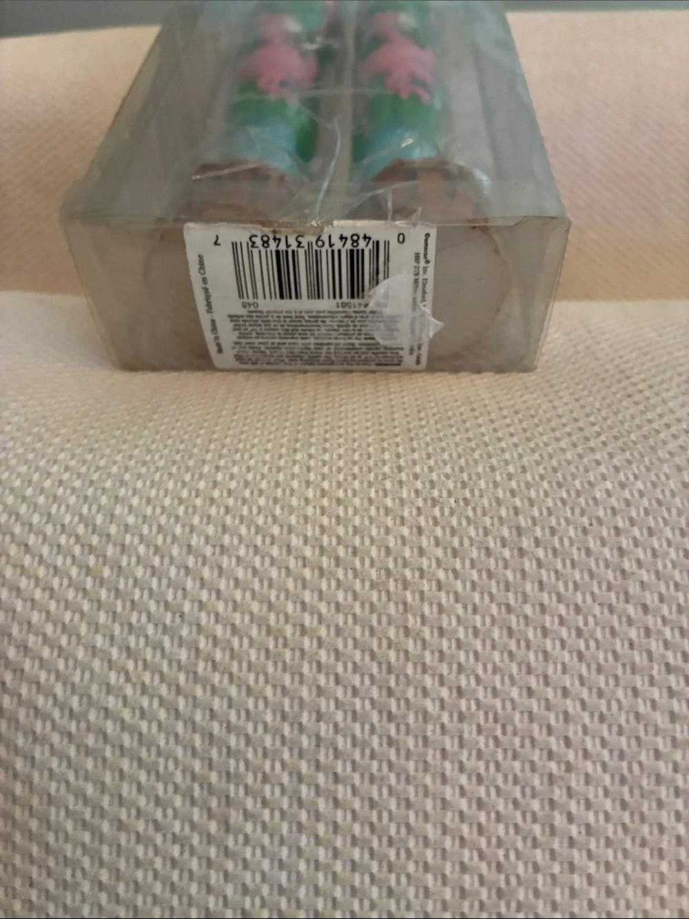 Flamingo Taper Gift Set unused sculptured in the form of flamingos.